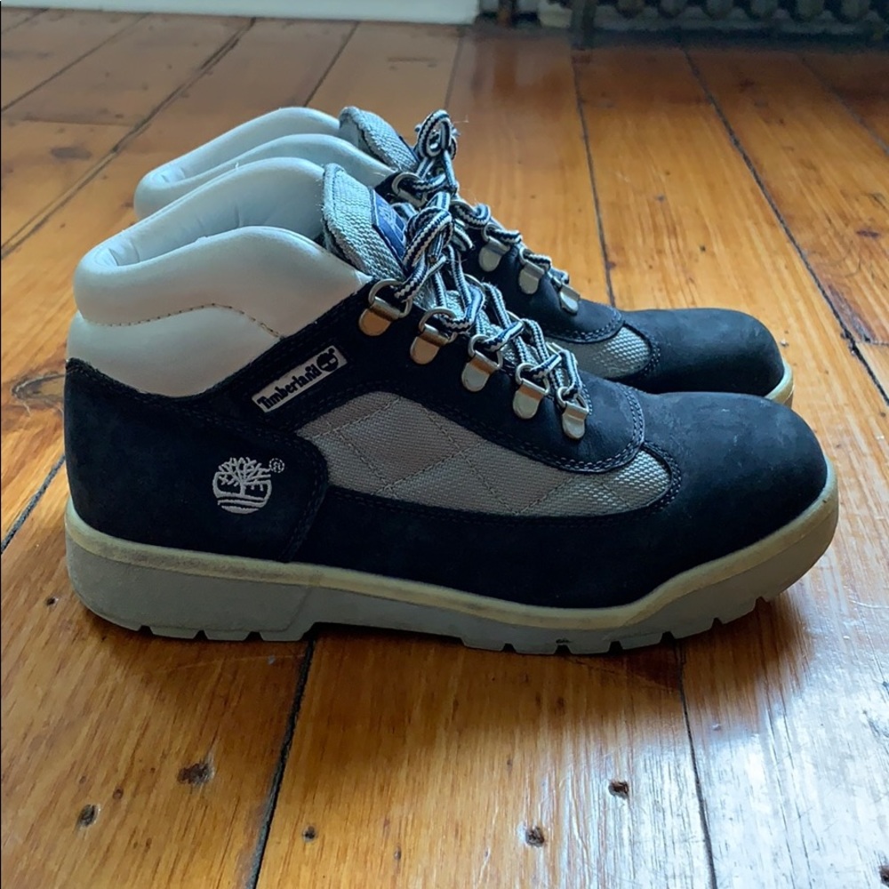 Navy Blue Timberland Boots